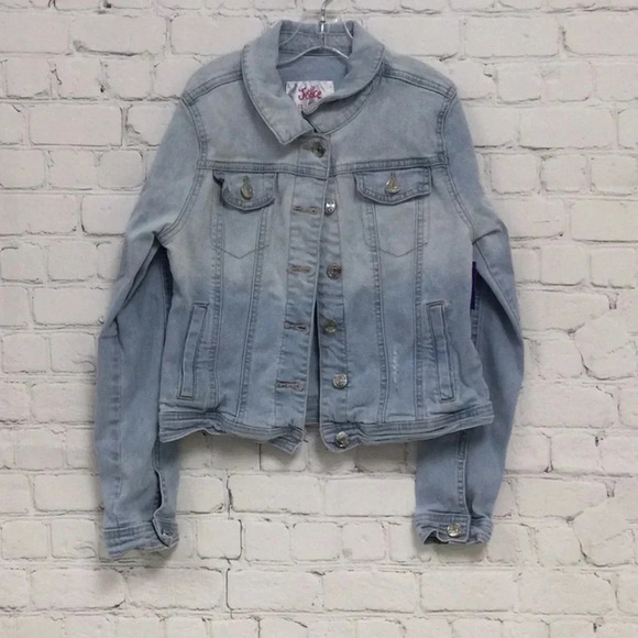 Justice Jean Jacket size 12 Girls - Picture 1 of 6